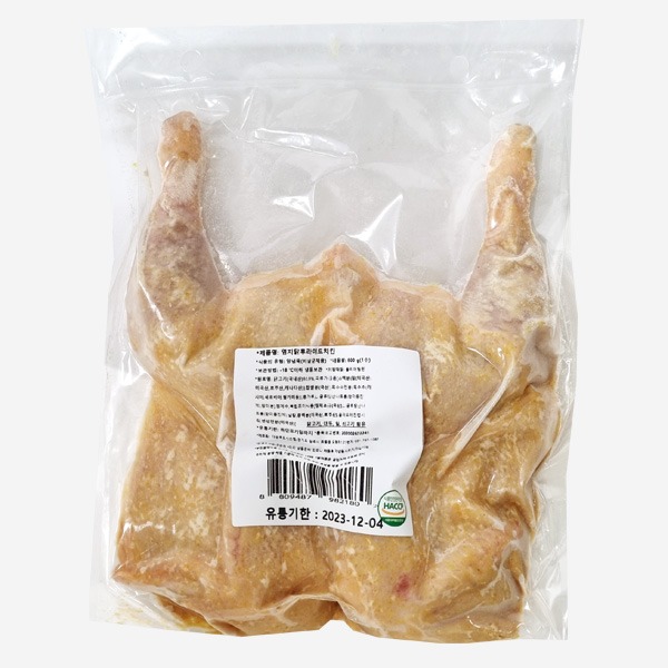 옛날통닭 후라이드치킨 염지 600g (1수)